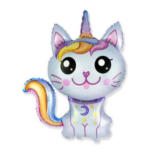 Foliový balonek Kouzelná kočička - Catty Corn