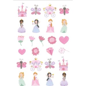 Tetování Princeznovská párty, 25 ks