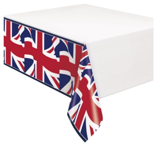 Plastový ubrus Britská vlajka 135 × 210 cm